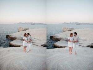 Photo session in Milos Island