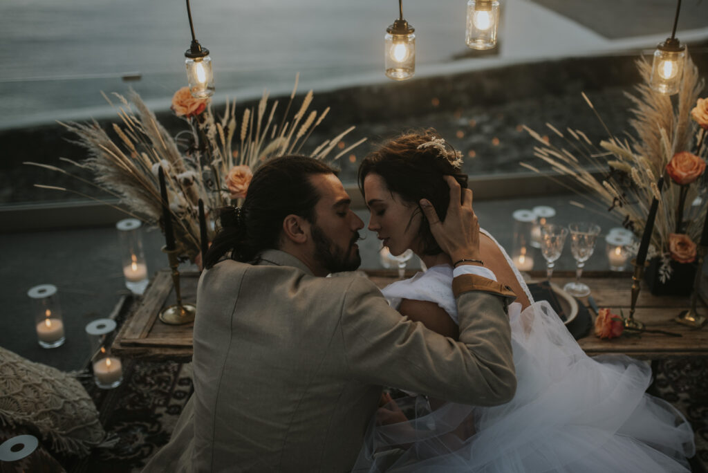 Santorini elopement photography